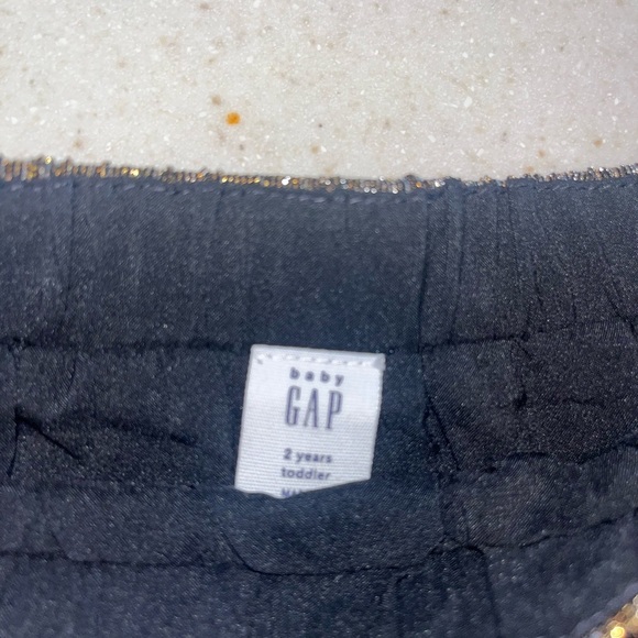 Baby Gap Metallic Pull On Mini Skirt - Picture 3 of 3
